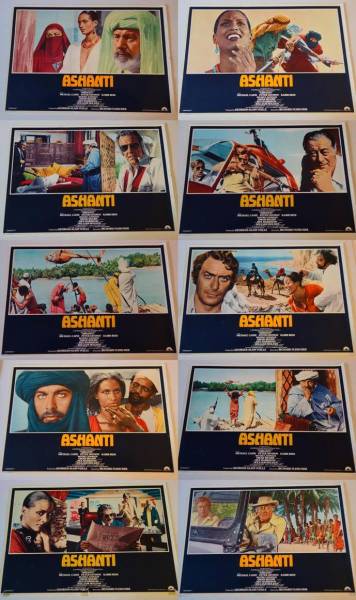 Ashanti original release german fotobusta set